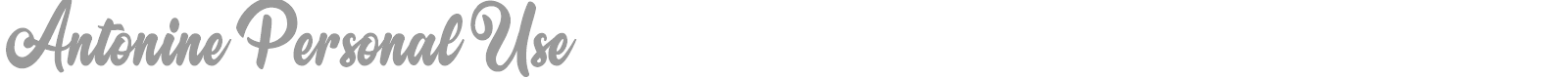 Antonine font preview